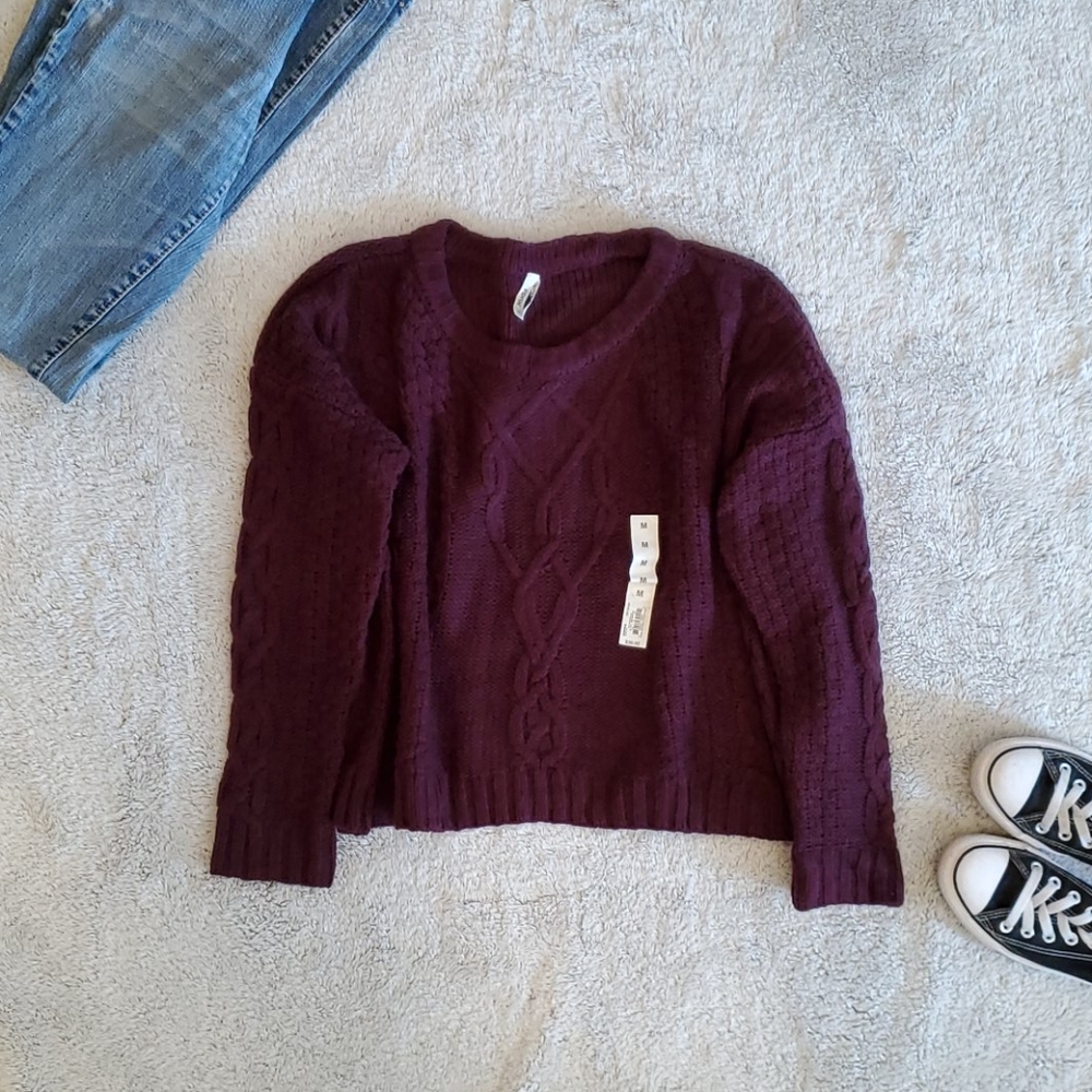 Plum Sweater